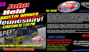 It includes nascar's colorful history of races along with the drivers and machines that have competed in them. John Held 73 Wins First Nascar Senior Tour Go Creative Tv Truck Series Race At Bristol