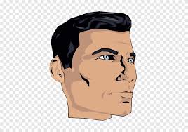 Sterling Archer Lana Anthony Kane Cel shading, 3D Computer Graphics, face  png