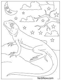 All these santa coloring pages are free and can be printed in seconds from your computer. Free Lizards Coloring Pages To Download Printable Pdf Verbnow