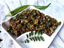 Lady finger cake, lady finger cake, lady finger dessert, etc. Lady Finger Pepper Fry Okra Fry Yummy Recipes