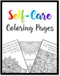 These printable snowman coloring pages are fun for kids. Self Care And Mindfulness Coloring Pages By The Never Boring Mrs Doering