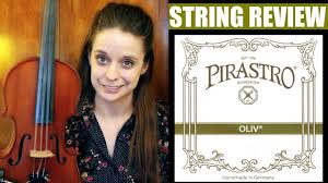 Pirastro Oliv Gut Violin Strings Review Katy Adelson Youtube