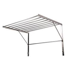 Compare prices on popular products in home storage. Clothes Drying Rack Stainless Steel Wall Mounted Folding Adjustable Collapsible 6 5 Yards Drying Capacity Buy Online At Best Price In Uae Amazon Ae