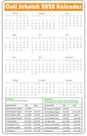 Kalendar malaysia edisi calendar2u yang tradisional dengan cuti sekolah 2020 yang diumumkan oleh kementerian pendidikan malaysia. Cuti Sekolah 2020 Kalendar Malaysia