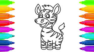 Let`s learn how to draw a zebra. How To Draw Zebra For Kids Album On Imgur