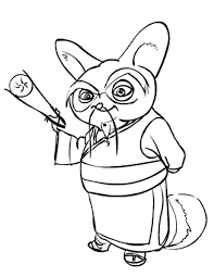 Kung Fu Panda 73384 Animation Movies Printable Coloring Pages