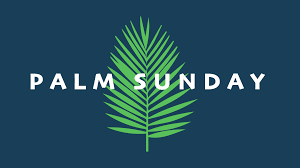 Palm sunday concept with logo. Palm Sunday Middletown United Methodist Church