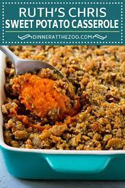 How to make ruth's chris stuffed chicken step by step: Ruth S Chris Sweet Potato Casserole Dinner At The Zoo