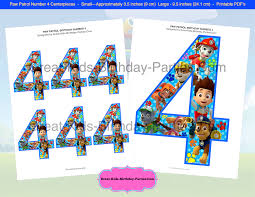 Print this beautiful certificate of baptism free using your laser Paw Patrol Birthday