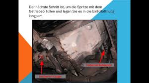 Ein richtwert für den austausch der flüssigkeit lautet: Getriebeol Wechseln Wie Kann Ich Mach Sich