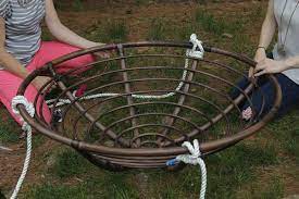 After my pets scratched and peed the life out of my old cushion, i searched for sales or used cushions that i could make. Diy Hanging Papasan Chair Step By Step Tutorial Hanging Chairs
