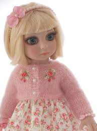 Patsy Doll Patterns New Releases (PinkPleat Patsy Doll Dress)