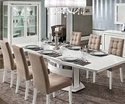 Order now for free delivery. Camel Group Dama Bianca Dama Bianca White High Gloss Extending Dining Table With 6 Chairs Furnituredirectuk Net