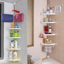 Triangular Bathroom Shower Shelf Bathtub Shower Soap Sponge Caddy Holder Suction Soap Dish Holder Storage B Shower Shelves Bathroom Corner Shelf Shower Rack