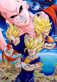 Db Z Saga Buu Vegetto Vs Super Buu Buu Db Saga Super Vegetto Anime Dragon Ball Super Dragon Ball Artwork Dragon Ball Super Manga