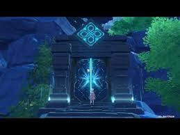 Genshin Impact Geo Puzzle Domain Of The Wayward Path Youtube