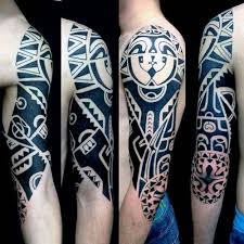 A half sleeve tattoo is an ideal option for those who wish to conceal the artwork for the office or a formal event, but aren't afraid to let it out when the time is right. 75 Best Tribal Tattoos For Men Cool Design Ideas 2021 Guide