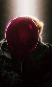 We All Float It Movie Joker Red Balloon Artwork 1280x2120 Wallpaper Balloon Movie Red Balloon Joker Artwork