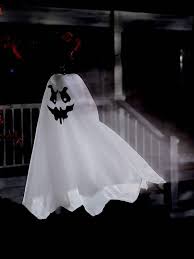 Check Out Flying Ghost On Cable Decorations Props Animated Light Up Halloween Costumes From Costu Flying Ghost Halloween Ghost Decorations Ghost Decoration