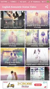 Check spelling or type a new query. English Romantic Status Video For Android Apk Download