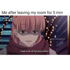 Wotaku Ni Koi Wa Muzukashii Wotaku Ni Koi Wa Muxukashii Meme When I Leave My Room For Memes Anime Memes Anime Jo Memes Funny Faces New Memes Relatable