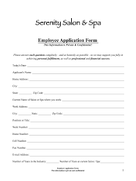 Hair salon receptionist job description sample. Salon Application Fill Online Printable Fillable Blank Pdffiller