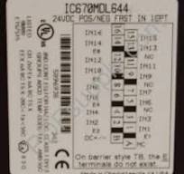 IC670MDL644-CONFIGURATION | Buy Online | GE Fanuc Emerson ...