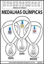 Este material foi criado pela nossa equipe para ser usado em uma aula sobre esse evento mundial que acontece a cada quatro anos. Atividades Com Medalhas Olimpicas Imprimir E Colorir Mistura De Alegria