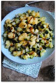 Salade De Courgettes Aux Gnocchis La Main A La Pate Recette Salade Courgette Gnocchis Salade