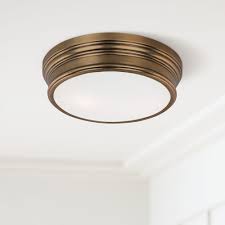 Maxim Fairmont 13 Wide Aged Brass Ceiling Light Lamps Plus Open Box Outlet Site Ceiling Lights Brass Ceiling Light Light