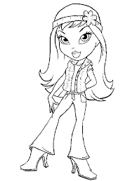 This collection includes mandalas, florals, and more. Free Printable Bratz Coloring Pages For Kids Monster Coloring Pages Anime Mermaid Princess Coloring Pages