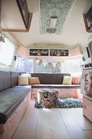 50 Rv Camper Trailers Interior Design Ideas 20 Abchomedecor Camper Decor Remodeled Campers Campervan Interior