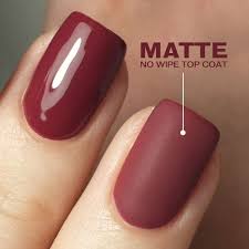 And matte gel nails are absolutely as easy to create as an ordinary gel manicure. Mylee No Wipe Matte Top Coat