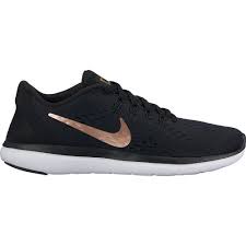Black And Gold Nike Running Shoes Nike Women S Metallic Flex 2017 Rn Running Shoes View Number 1 Running Shoes Nike Women Running Women