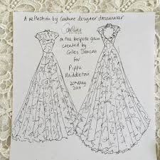 We don't just design beautiful custom wedding invitations and suites, we create something wondrous. Pippa Middleton In Her Bespoke Wedding Dress Caroline Arthur Bespoke Wedding Dress Designer