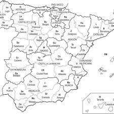 List of spanish provinces by population. 11 Political Map Of Spain With The Name Of All The Provinces And Download Scientific Diagram