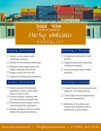 Startup Alcohol Wholesaler And Distributor Checklist We Developed A Helpful Checklist For Startup Alcohol Wholesalers And Distri Start Up Alcohol Wine And Beer