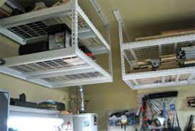 Diy storage solutions a lot of these overhead garage storage systems are fairly simple from a structural point of view which means if you wanted to you could build something yourself. China Garage Storage Systems Ideas Ceiling Rack Shelving Metal Adjustable Diy New China Garage Overhead Rack Garage Ceiling Rack