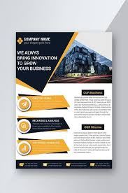 Stylish Orange Corporate Flyer Psd Free Download Pikbest Poster Template Design Flyer And Poster Design Graphic Design Brochure