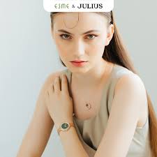 Buy Combo Gift JA-1272B (Green) Julius + Jewelry ESME ES146 (Green)