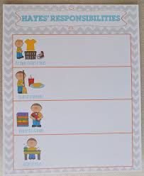 the teacher mama kids behaviour chores routine chart