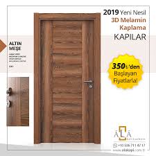 3d Melamin Kaplamali Kapi Mobilya Kapilar Construction
