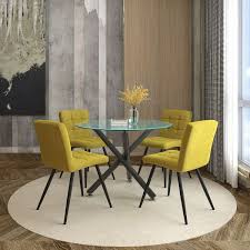 You and your guests will savor every moment with the polywood® traditional garden dining set. Suzette Suzette 5pc Dining Set Black Mustard
