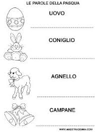 Schede Di Pregrafismo Pasqua Attivita Di Scrittura Schede Didattiche