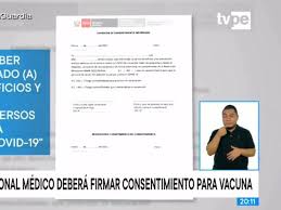 Vacuna Covid 19 Conozca Las Cartillas Que Llenara El Personal De Salud Que Sera Vacunado Sinopharm Coronavirus Peru Nndc Peru Gestion