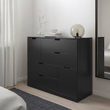 Ikea dressers and chests of drawers. Nordli Chest Of 6 Drawers Anthracite Ikea