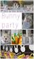 Bunny Themed Bunny Birthday Party Ideas