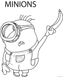 So are there other fundamental reasons to think being a good person is a must for good. Minions Coloring Pages Holding Banana Coloring4free Coloring4free Com
