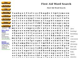 Clue search puzzles answers first aid. First Aid Word Search Answers The Y Guide