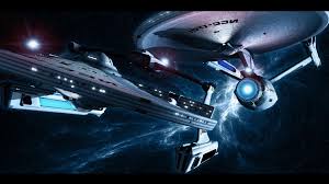 White and blue spaceship illustration. Star Trek Wallpaper Star Trek Wallpaper Hd 1080p 1920x1080 Wallpaper Teahub Io